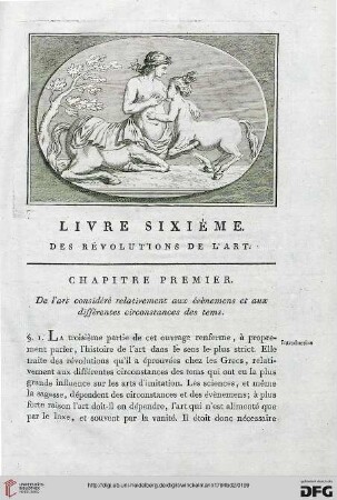 Livre sixième