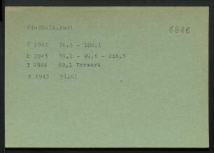 Windholz, Paul