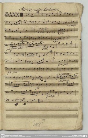 33. Anonymus, Arioso, C-Dur