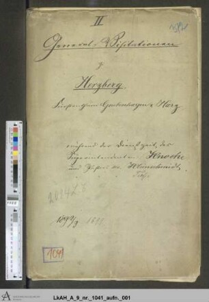 Herzberg: Visitationsakten