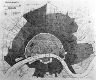 Übersichtsplan zur Bauordnung für den Stadtkreis Köln