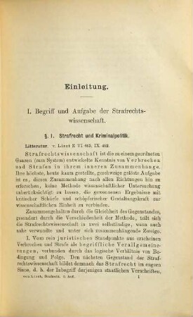 Lehrbuch des deutschen Strafrechts
