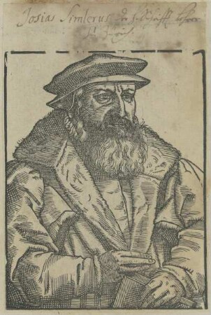 Bildnis des Josias Simler