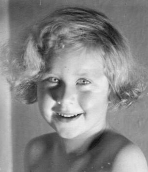 Kinderbilder. Porträt eines kleinen Mädchens