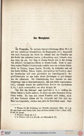Der Westgiebel