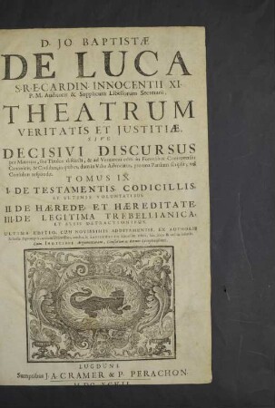 9: I. De testamentis codicillis, et ultimis voluntatibus