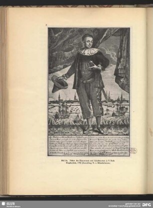 Plakat des Hanswursts und Zahnbrechers J. F. Beck