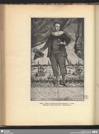 Plakat des Hanswursts und Zahnbrechers J. F. Beck