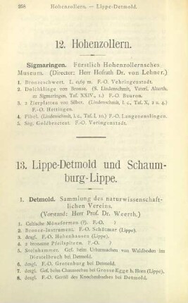 13. Lippe-Detmold und Schaumburg-Lippe