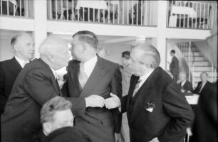 Freudenstadt: Kurhaus; Minister Veit verabschiedet sich (Präsident Neinhaus)