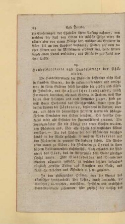 Handelsproducte und Handelswege der Phönicier