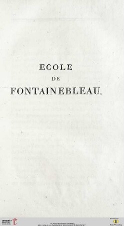 Ecole de Fontainebleau