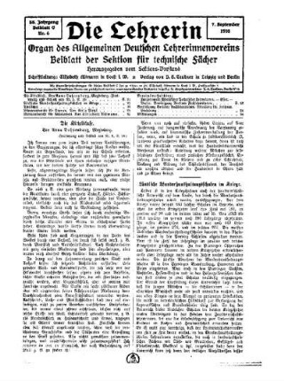 Die Kittelbluse : (Fortsetzung und Schluß von Nr.5, S.18)