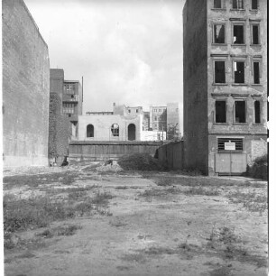 Negativ: Gelände, Pallasstraße 7, 1951