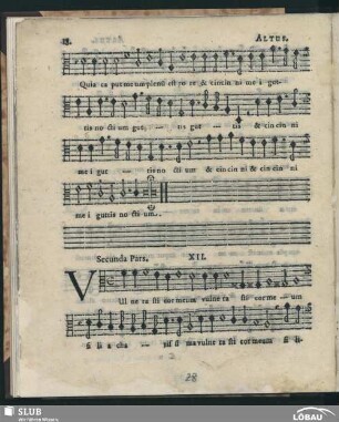 XII. Vulnerasti cor meum; SWV 64