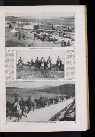 Türkische Kavallerie=Patrouille.