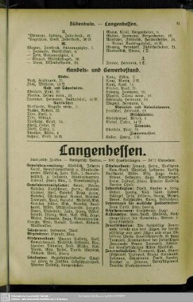 Langenhessen