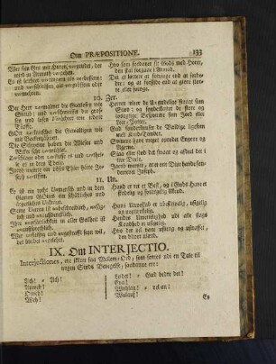IX. Om Interjectio.
