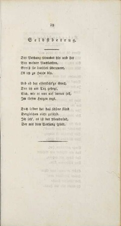 Selbstbetrug.