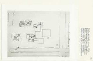 Volkshochschule, Berlin-Steglitz (Diplomarbeit bei Bernhard Hermkes): Grundriss 4. - 5. Obergeschoss 1:200
