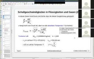 Schwingungen und Wellen - 8. Vorlesung, 06.05.2020 : Wellen in elastischen Medien, stehende Wellen