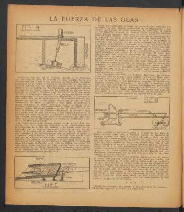 La fuerza de las olas