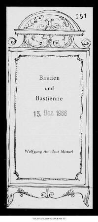Bastien und Bastienne