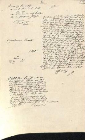 Handschriftliches Schreiben