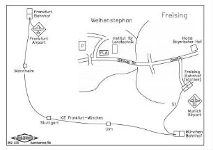 Lageplan, Institut für Landtechnik
