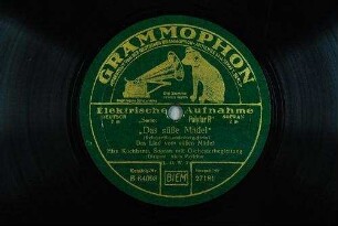 "Das süße Mädel" : Das Lied vom süßen Mädel / (Reinhardt - Landesberg - Stein)