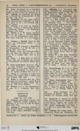 Literatur (Nr. 710-946)