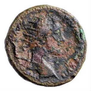 Münze, Dupondius, 154 - 155 n. Chr.
