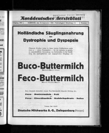 Jahrgang 1926, Hamburg, den 19. September 1926, Nummer 38