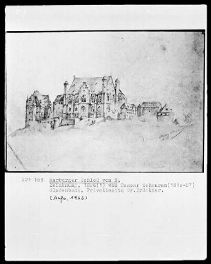 Marburg, ehemaliges Landgrafenschloss