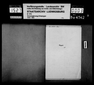 Kult- u. Schulkosten, OA Öhringen