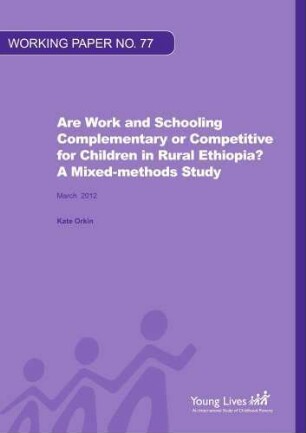 Are work and schooling complementary or competitive for children in rural Ethiopia?