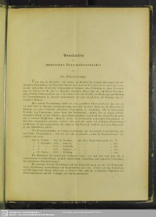 Geschichte des sächsischen Feuerwehrverbandes