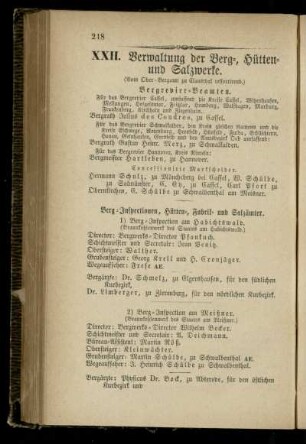 Verwaltung der Berg-, Hütten- und Salzwerke