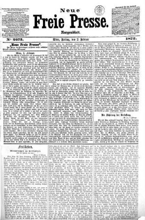 Neue freie Presse. Morgenblatt, 1872,2