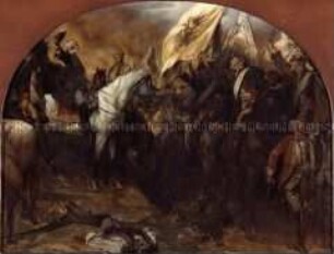 Die Schlacht bei Hohenfriedberg am 4. Juli 1745