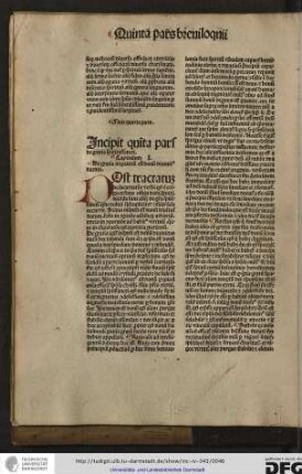 Capitulum I de gratia inquantum est donum divinitus datum.