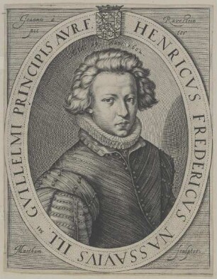 Bildnis des Henricvs Fredericvs von Oranien-Nassau