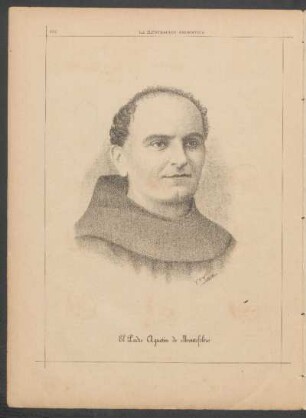 [Retrato de] El padre Agustín de Montefeltro