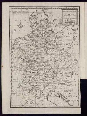 L´Allemagne Devisée en Cercles[...]