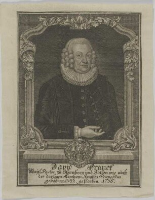 Bildnis des David Franck