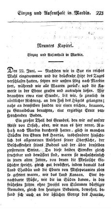 9. Einzug und Aufenthalt in Mardin.