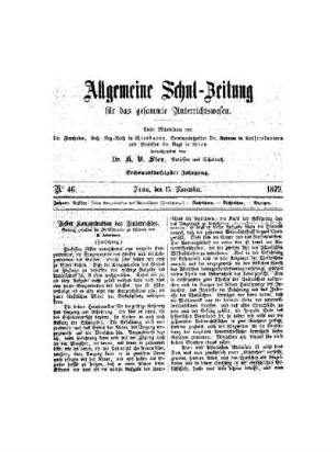 Ueber Konzentration des Unterrichtes : (Fortsetzung)