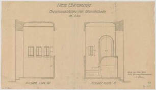 Fischer, Theodor; Jena; Universität - Wandelhalle (Ansichten)