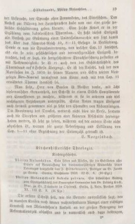 19-24 Kirchenhistorische Theologie