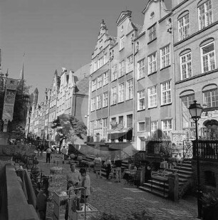Bürgerhäuser der ul. Mariacka (Frauengasse) in Danzig